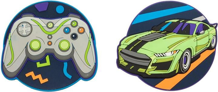 Actual product image Schneiders Badges Controller + Muscle Car, 2 pieces (Additional padding)
