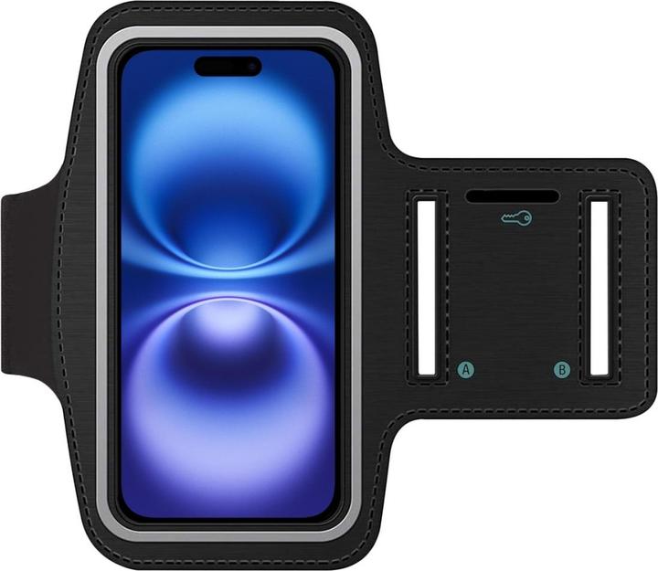 SmartFitness Fascia da braccio sportiva per smartphone Apple iPhone 16 Plus