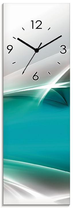 Actual product image Artland Wall clock creative element petrol (20 cm)