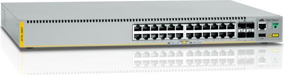 Allied Telesis L3 GE 24 P CON 4 X SFP 1PSU 990-004272-50 (24 Porti)