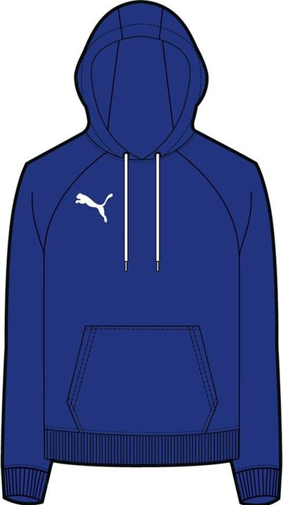 Actual product image Puma BBall Blank Hoodie (S)