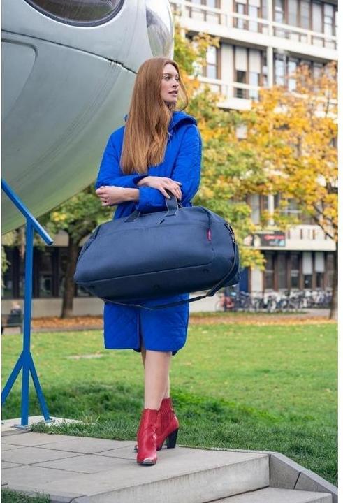 Image du produit reisenthel Sac de voyage Overnighter Plus Herringbone Dark Blue (50 l)