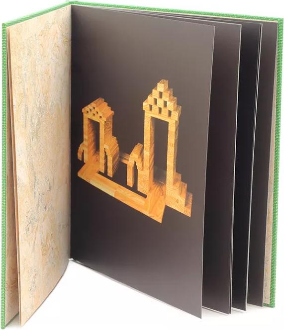 Actual product image Kapla Book 3 green (Multilingual)