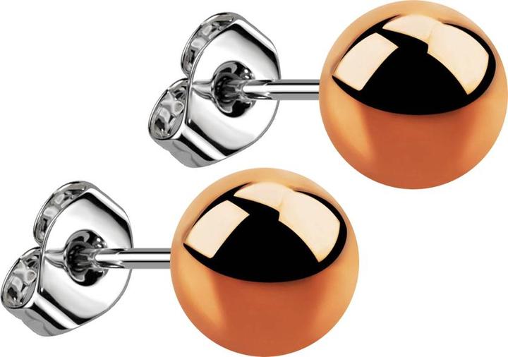 Immagine prodotto Star Piercing Orecchino con pallina in oro rosa (Acciaio chirurgico 316L, senza ottone)