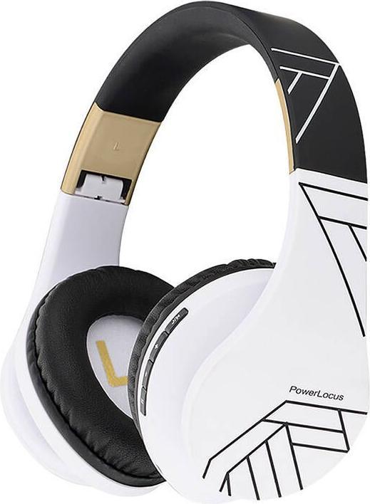 Immagine prodotto PowerLocus Cuffie wireless P2 (nero-bianco) (20 h, Senza fili, Cablato)