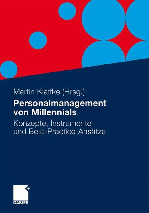 Actual product image Personalmanagement von Millennials (German, Martin Klaffke, 2011)