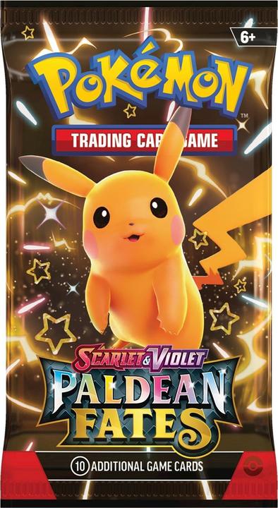Actual product image Pokémon Paldean Fates (German, Booster Pack)