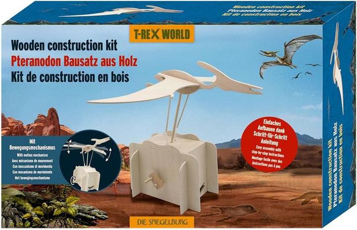 Actual product image Die Spiegelburg Pteranodon wooden construction kit