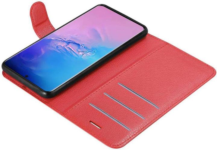Actual product image Cadorabo Book with stand function cover (Samsung Galaxy S20 Ultra)