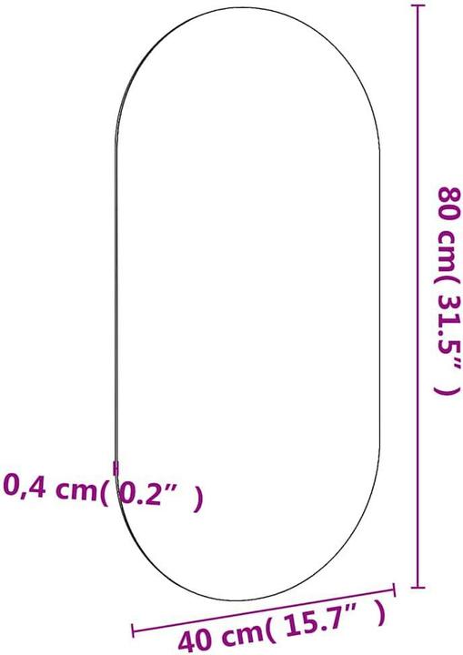 Actual product image VidaXL Serafina (100 x 50 cm)