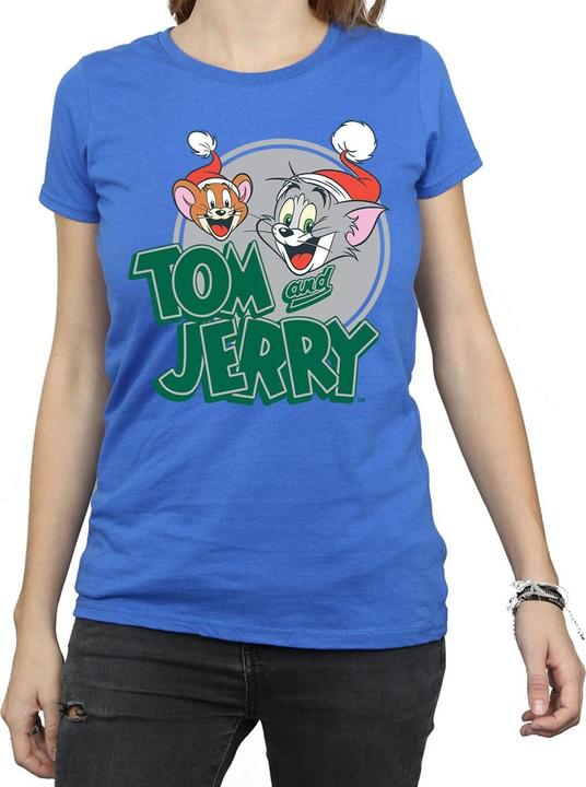 Image du produit Tom & Jerry - T-shirt CHRISTMAS GREETINGS - Femme (M)