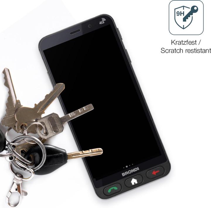 Produktbild Dipos Anti-Shock Displayschutz Matt 9H (1 Stück, Brondi Amico)
