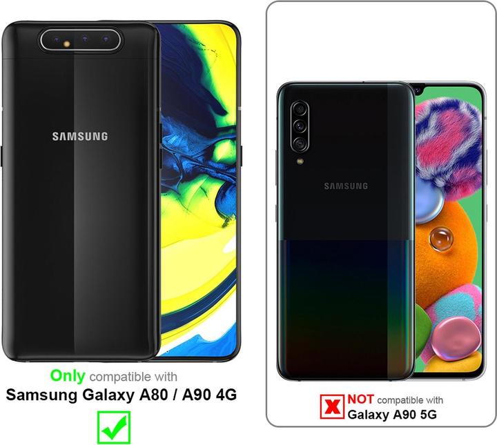 Productafbeelding Cadorabo Boek Onzichtbare Magneethoes (Samsung Galaxy A80)