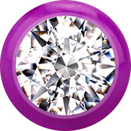 Produktbild Star Piercing Mikrokugel (Acryl, Kristall)