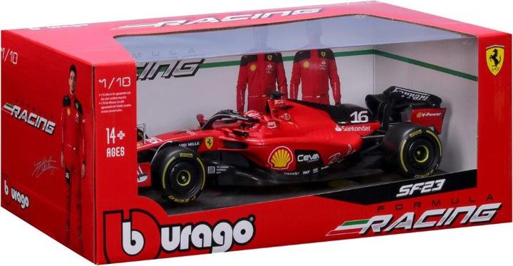 Actual product image Bburago Ferrari F1 SF-23 Leclerc