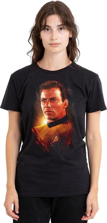 Actual product image Star Trek: The Original Series Unisex Adult Epic Captain Kirk T-Shirt (S)