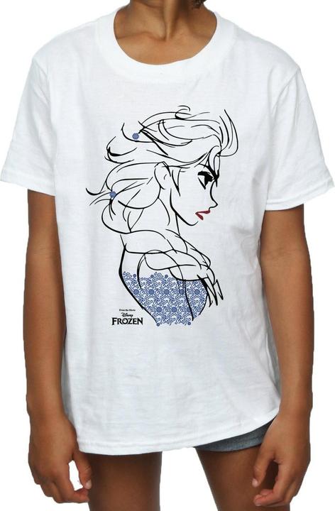 Immagine prodotto Disney Frozen Elsa Sketch Maglietta Ragazze (128)