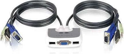 Immagine prodotto Iogear Switch KVM USB compatto a 2 porte