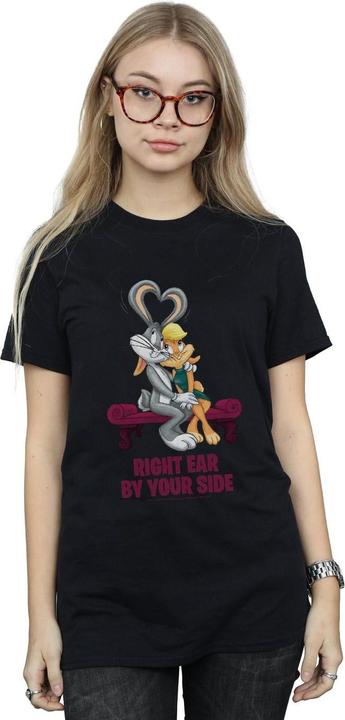 Immagine prodotto Looney Tunes Bugs And Lola Valentine's Cuddle Maglietta Ampia Donna (4XL)