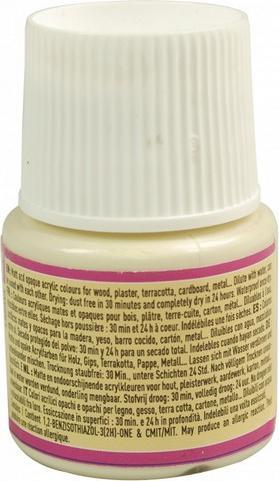 Actual product image Pebeo Deco Matt acrylic paint (Cream, 45 ml)