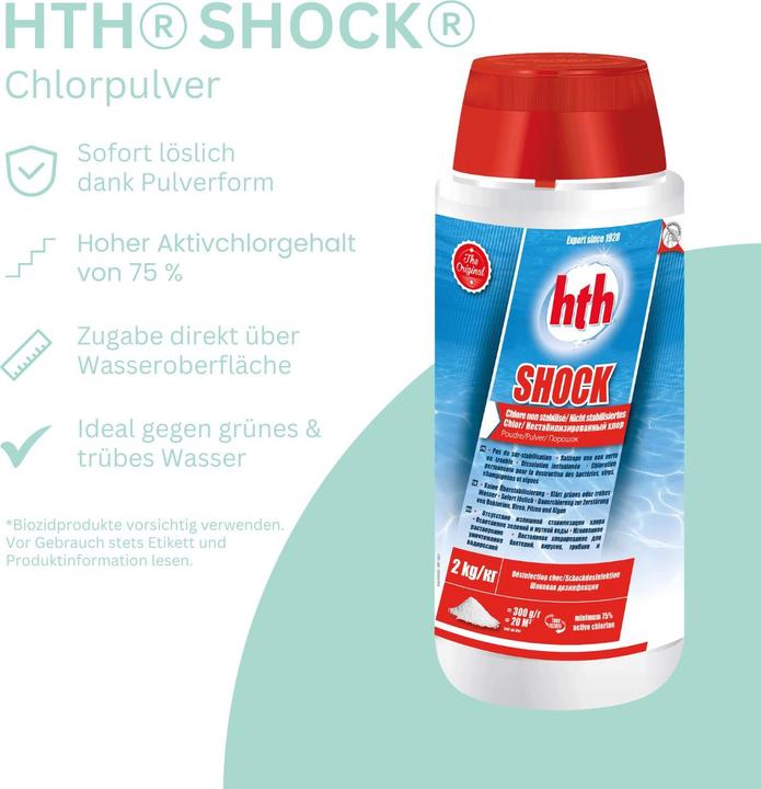 Image du produit Hth Shock 2kg (2000 g)