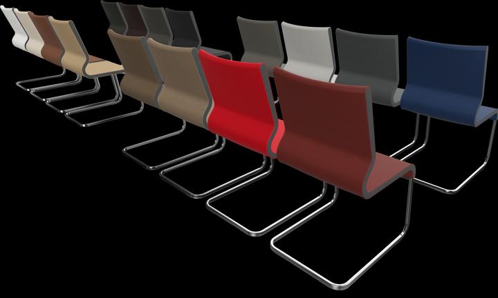 Actual product image Züco LACINTA Comfortline Freischwinger