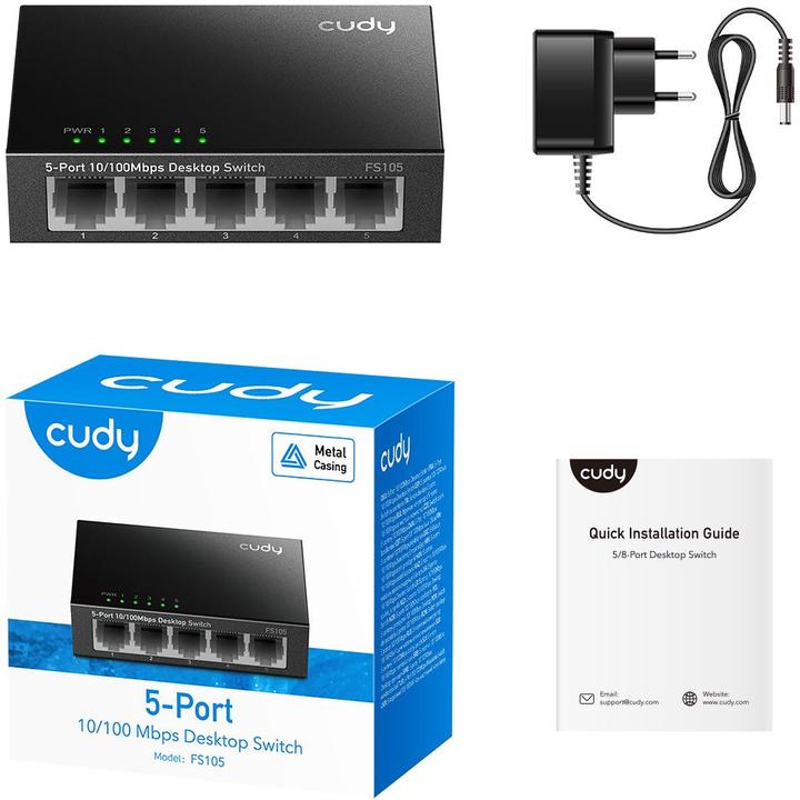Produktbild Cudy Switch (FS105) (5 Ports)