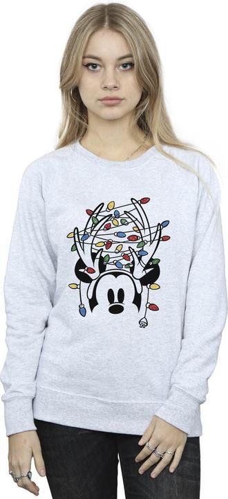 Produktbild Disney Mickey Mouse Christmas Head Lights Sweatshirt (XL)