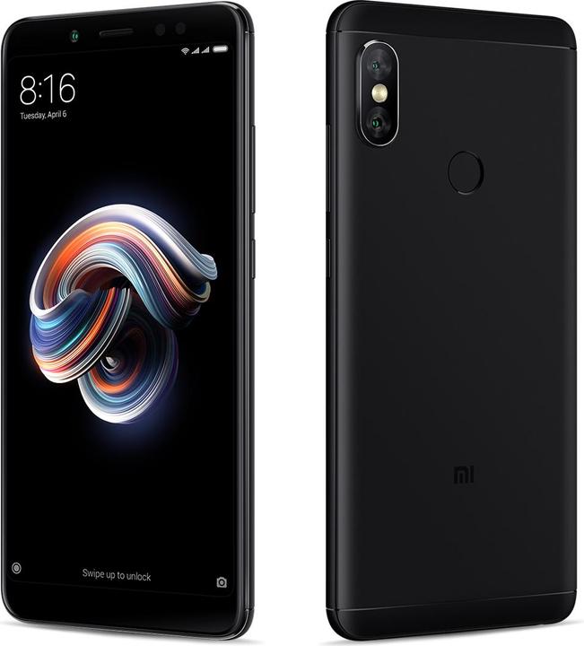 Xiaomi Redmi Note 5 (64Â GB, Black, 6", Hybrid Dual SIM, 12Â Mpx, 4G)