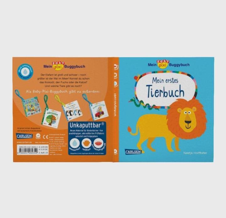 Produktbild Mein Baby-Pixi-Buggybuch: Mein erstes Tierbuch (Deutsch)