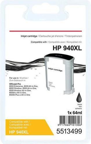 Immagine prodotto Office Depot Cartuccia d'inchiostro compatibile HP 940XL C4906AE Nero (FC)
