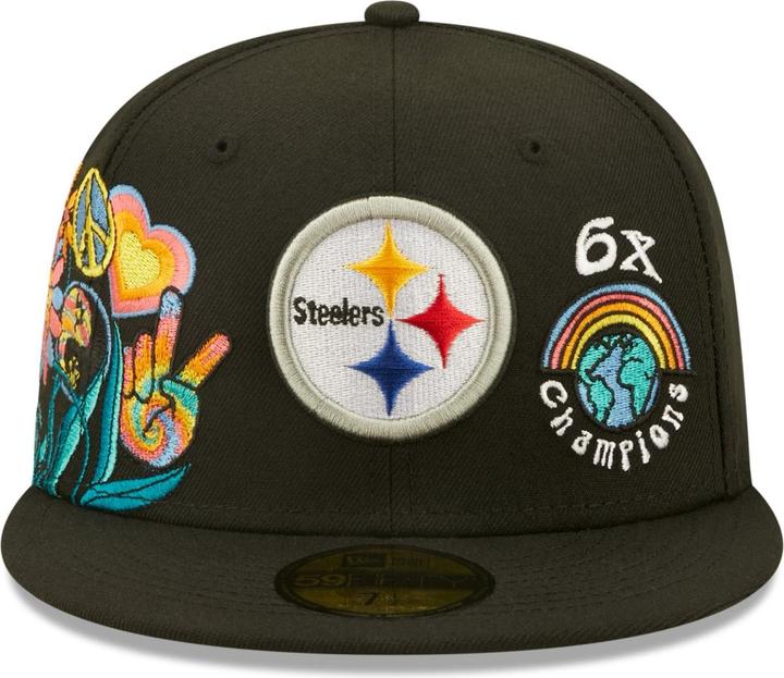 Produktbild New Era 59Fifty Cap - GROOVY Pittsburgh Steelers - 7 (7)