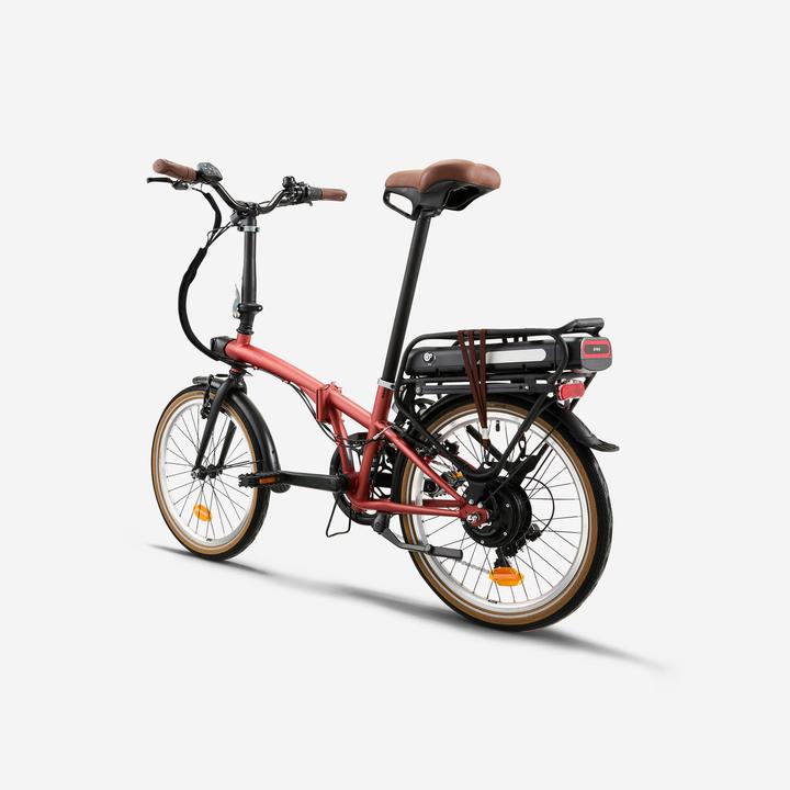 Btwin E-Bike Faltrad Klapprad E-Fold 500 rot