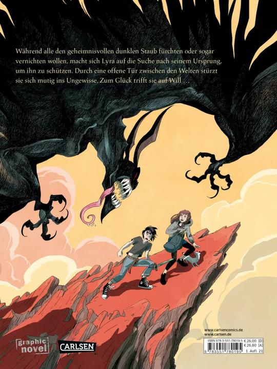 Produktbild Das magische Messer - Die Graphic Novel zu His Dark Materials 2 (Deutsch, Philip Pullman, 2021)