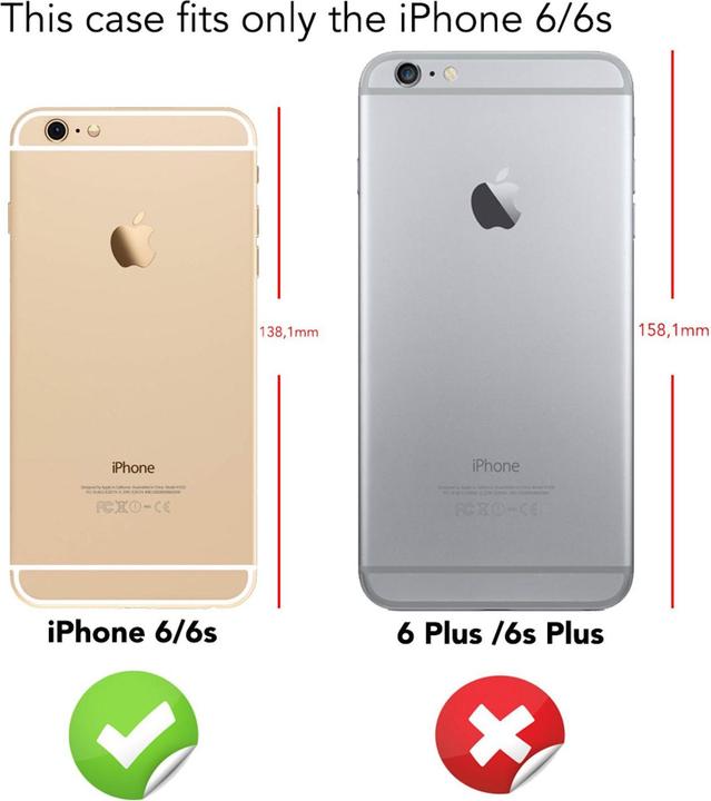Produktbild Nalia 360 Grad Handyhülle (Apple iPhone 6)