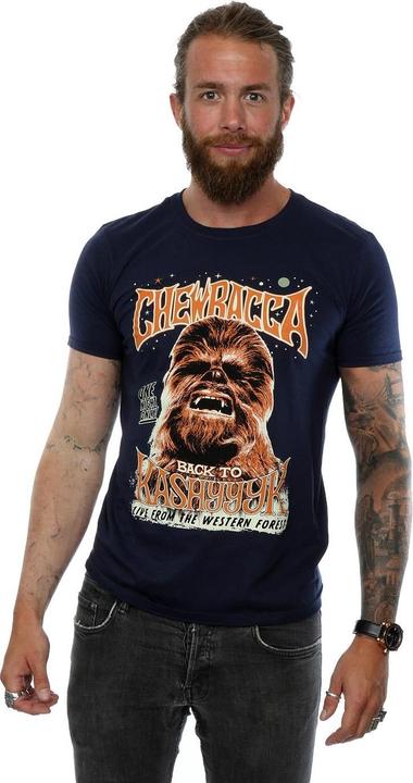 Produktbild Star Wars Chewbacca Rock Poster TShirt (L)