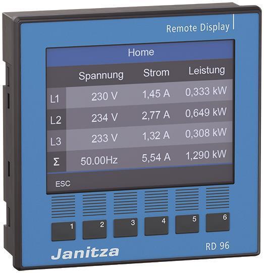 Actual product image Janitza JANI Energy Meter