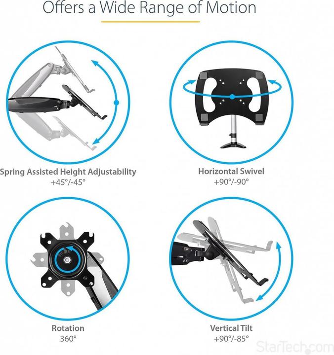 Produktbild StarTech .com Monitorhalter (Tisch, 34.02")