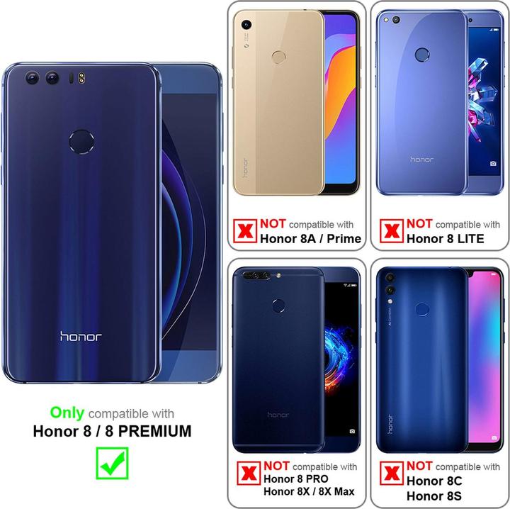 Productafbeelding Cadorabo Boek Onzichtbare Magneethoes (Honor 8)