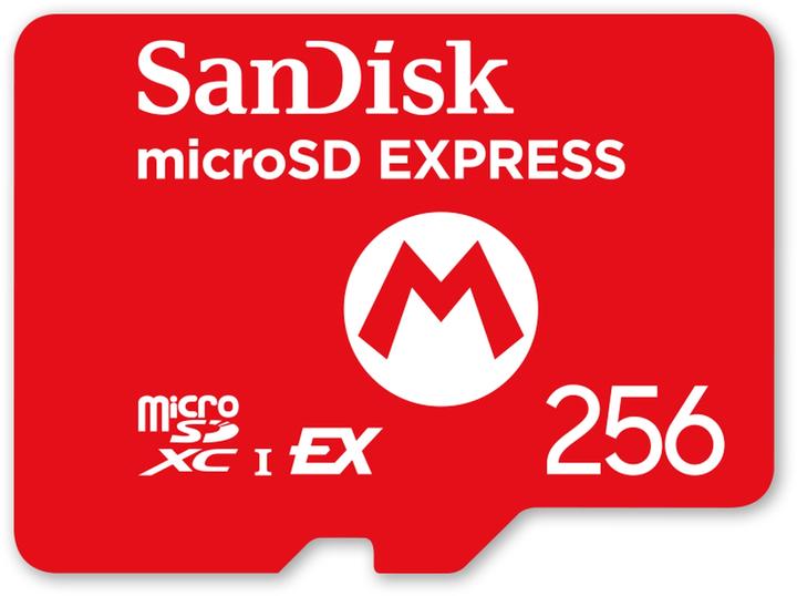 Nintendo SanDisk microSD Express Card (256 GB, microSDXC, U3, UHS-I)