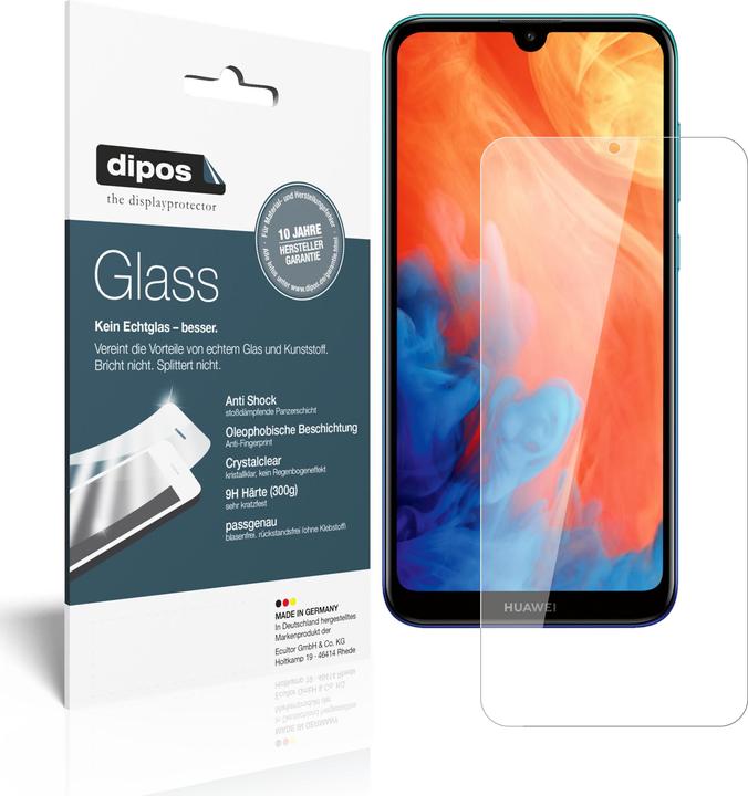 Actual product image Dipos Screen Protector Anti-Shock (2 Piece, Huawei Y7 Prime (2019))