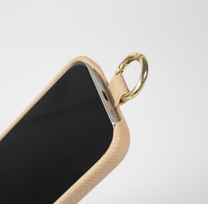 Actual product image PhoneLook Premium Luxury case with adjustable and detachable leather strap + MagSafe (Apple iPhone 15)