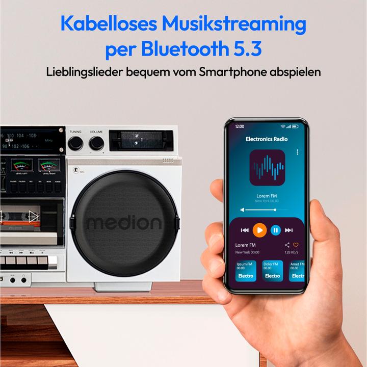 Actual product image Medion Life P66538 (FM, DAB+, Bluetooth)