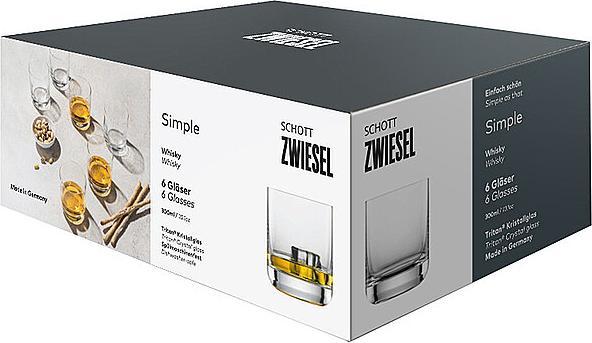 Image du produit Schott Zwiesel Whiskyglas Simple Set (3 dl, 6 x, Verre à whisky)