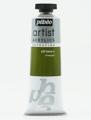 Immagine prodotto Pebeo Artist Acrylics extrafine (Oro verde, 37 ml)