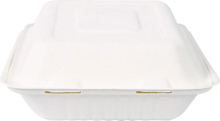Actual product image Naturestar BIO Take-Away Box "Triple" sugar cane (250 x)