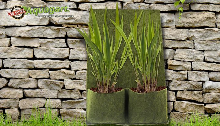 Produktbild Aquagart 3 Pflanztaschen Pflanztasche Ufermatte Böschungsmatte für Teichfolie