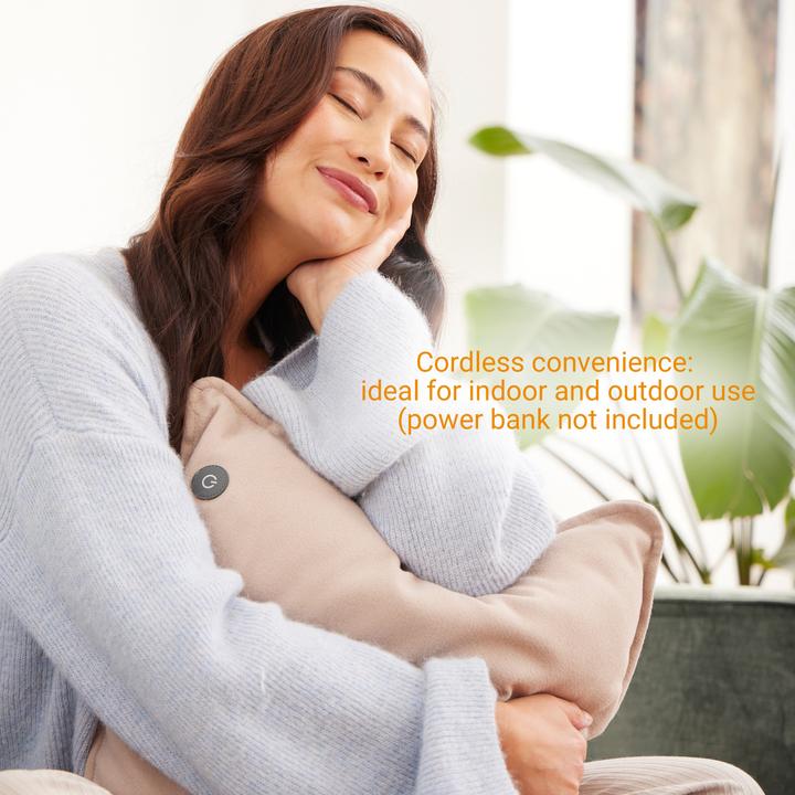Actual product image Medisana HC 200 Interior Cushion Line sand (40 x 40 x 18 cm)