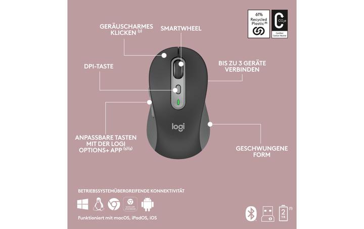 Produktbild Logitech Signature Slim Combo MK950 (CH, Kabellos)