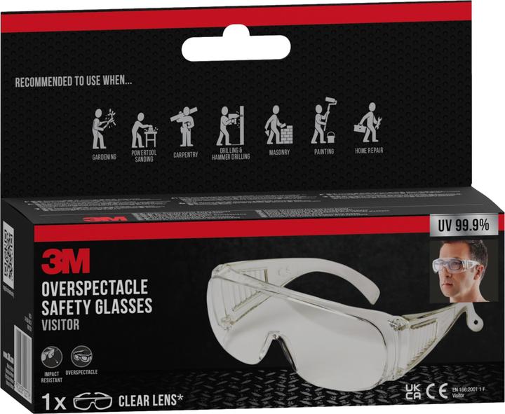 Image du produit 3M Lunettes de protection pour porteurs de lunettes - VISITOR